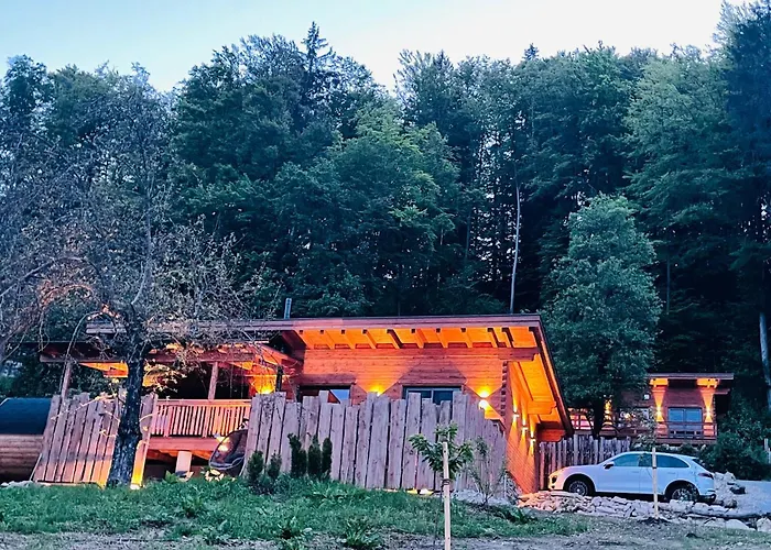 Romantikchalet Fuchsbau Dağ evi Vorra