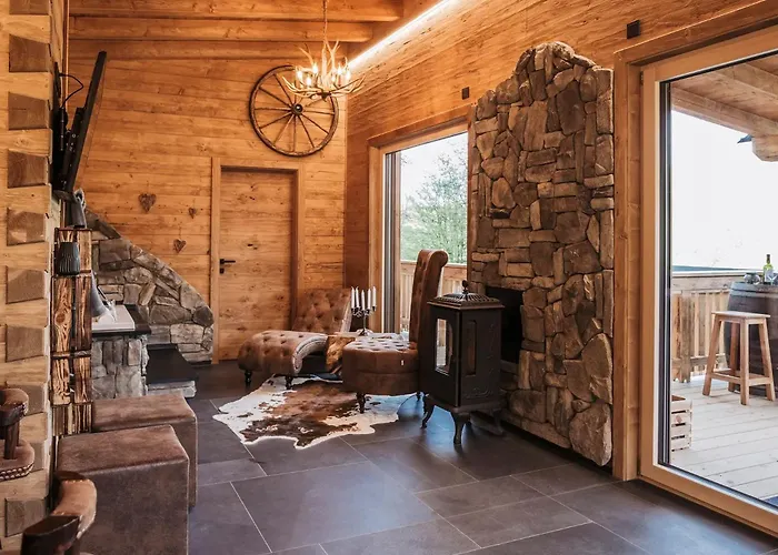 Dağ evi Romantikchalet Fuchsbau