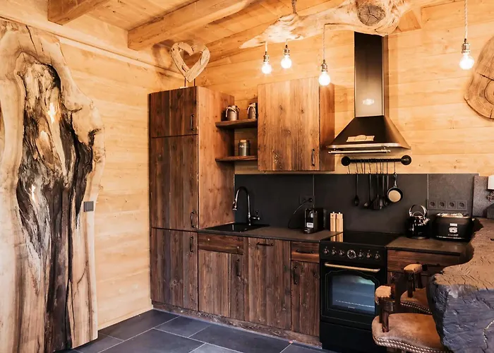 Dağ evi Romantikchalet Fuchsbau