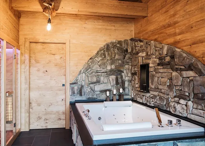 Dağ evi Romantikchalet Fuchsbau *