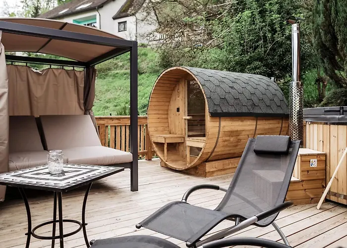 Dağ evi Romantikchalet Fuchsbau Vorra